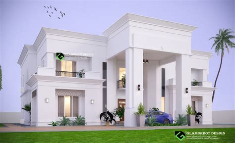 Architectural Design Of A Proposed 5 Bedroom Bungalow With