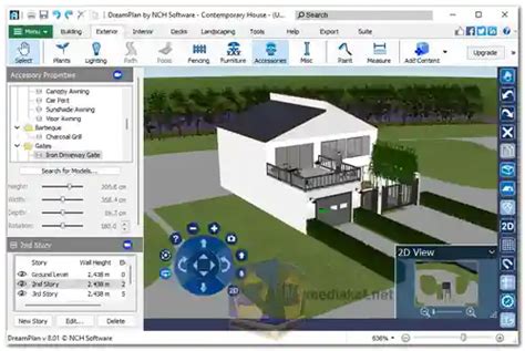 Dreamplan Home Design Software V828 المجاني ميدياكات