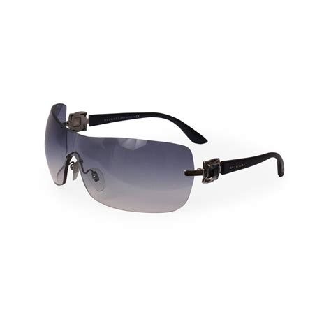 Bvlgari Crystal Sunglasses 6052 B Blue Luxity