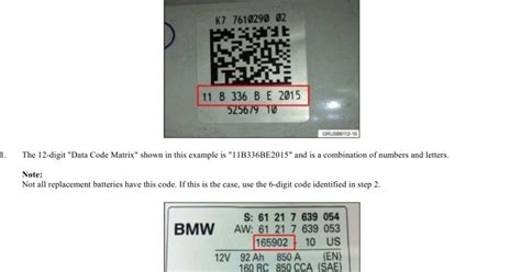 Learn with flashcards, games and more — for free. BMW : SI B61 15 12 Electrical - Updated Battery ...