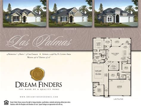 Dream Finders Homes Floor Plans Homeplanone