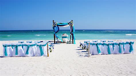 Beach Wedding Blue Wedding Caribbean Wedding Sandytoe Weddings