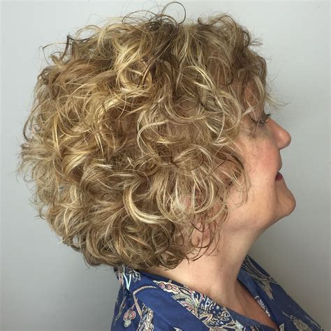 Curly Permed Hairstyles For The Older Woman Hair Styles Creation
