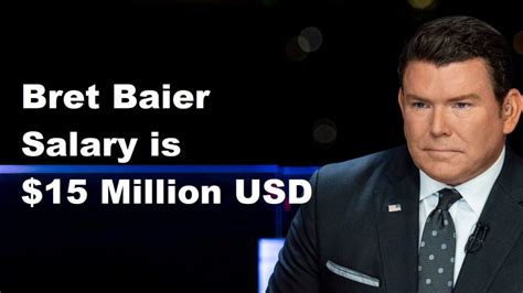 Bret Baier Net Worth Million Income Wife Fox News Caknowledge
