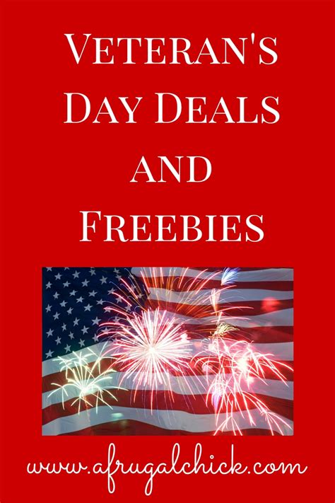 Veterans Day Deals And Freebies