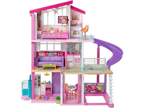 Mattel Barbie Dream House 8 Rooms And More Than 70 Accessories For