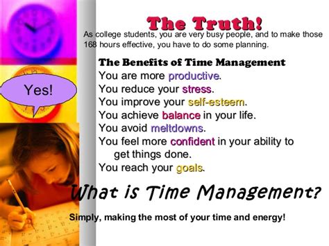 Time management is critical for online learning success. Time Management For College Students
