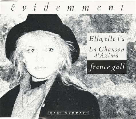 France Gall Évidemment 1988 Cd Discogs