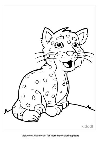 jaguar coloring pages  animals coloring pages kidadl