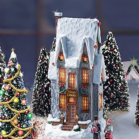 Thomas kinkade's collectible village christmas collection. Thomas Kinkade Winter Splendor Illuminated Christmas ...