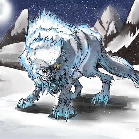 The Ice Bristle Wolf From Idea To Creation — Aaron Oster