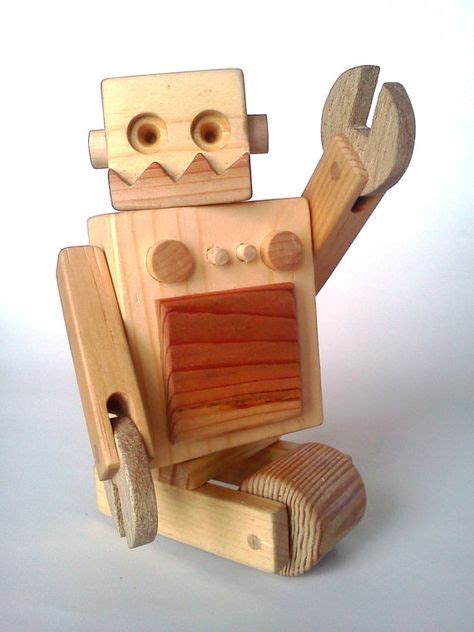 8 Wooden Robot Project Ideas Wooden Wood Toys Wooden Toys