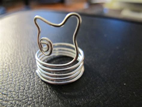 Naomi S Designs Handmade Wire Jewelry Playful Wire Wrapped Coil Ring