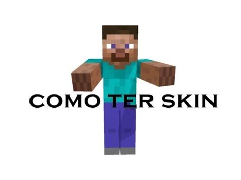 Como Colocar Skin No Minecraft Pirata Ou Original YouTube