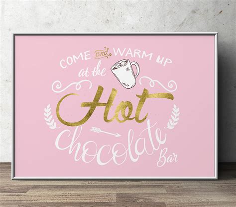 Hot Chocolate Bar Baby Its Cold Outside Invitation