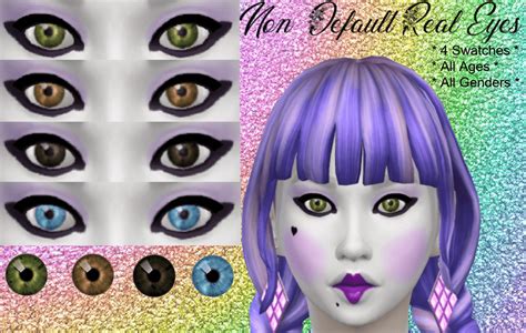 Sims 4 Non Default Real Eyes Best Sims Mods