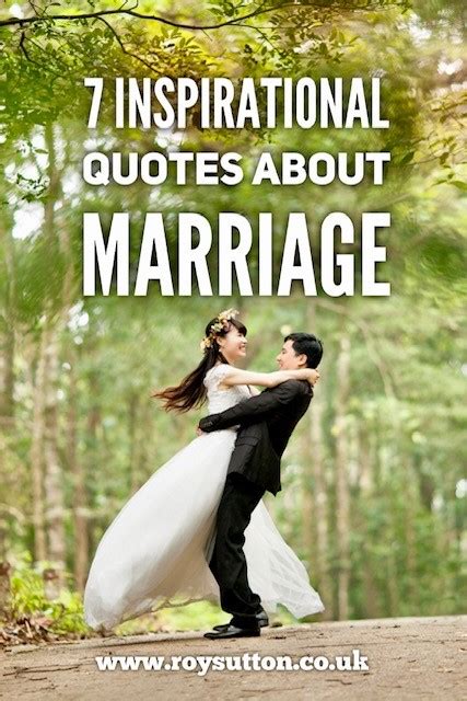 7 Inspirational Quotes About Marriage Roy Sutton