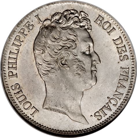 5 Francs Louis Philippe I Tête Nue Tranche En Relief France Numista