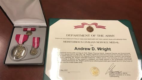 Ohs Graduate Earns Nations 2nd Highest Civilian Honor