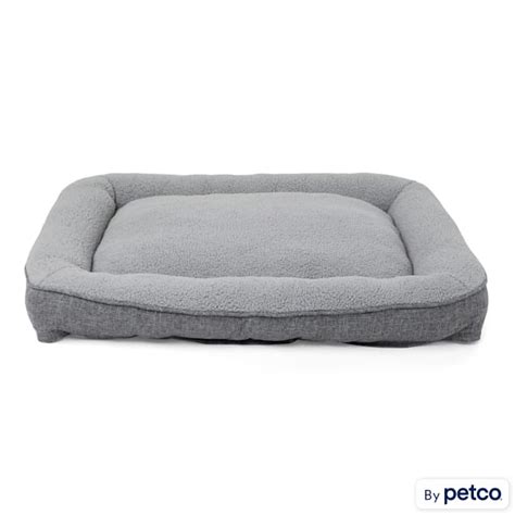 Everyyay Snooze Fest Grey Rectangle Lounger Dog Bed 48 L X 36 W Petco