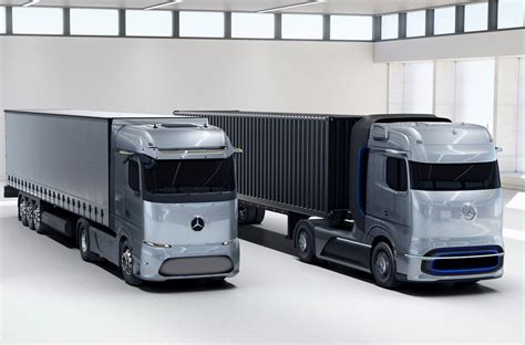 Mercedes Benz Introduces Hydrogen Fuel Cell EActros LongHaul Truck