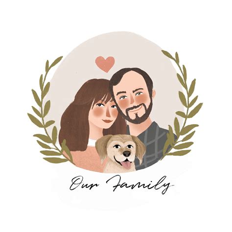 Couple Portrait Couple illustration Wedding gift Custom | Etsy in 2020 ...