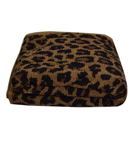 Bombay Dyeing Safari Leopard Print Bath Towel By Bombay