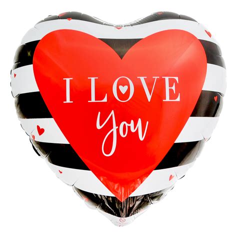 Buy I Love You Heart Shaped 18 Inch Foil Helium Balloon For Gbp 279