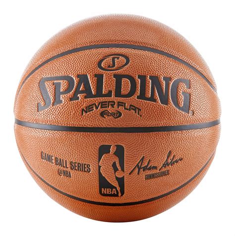 Spalding Nba Never Flat Replica Game Ball Official Size 7 295