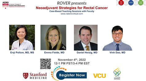 Past Rover Sessions — Radiation Oncology Virtual Education Rotation Rover