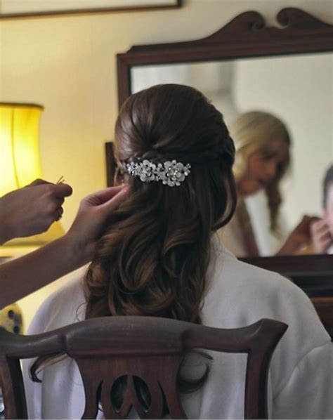 Gorgeous And Breathtaking Brooches New Bridal Hairstyle Long Hair