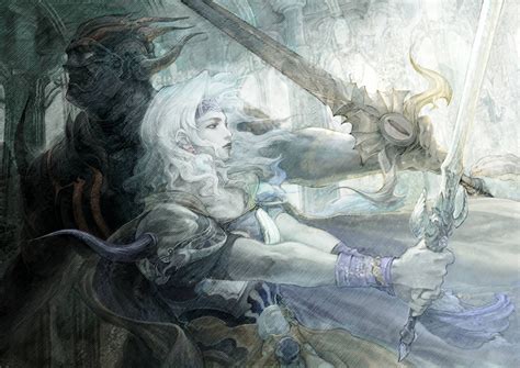Yoshitaka Amano Wallpapers Wallpaper Cave In 2020 Final Fantasy Iv