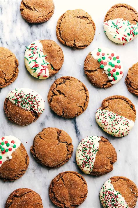 With these cookies, you get all of the joy of beauty of christmas lights without all of the hassle of untangling 600 feet of wire. Best Ever Molasses Cookies | The Recipe Critic