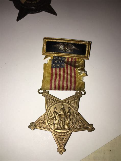 Grand Army Of The Republic Gar Civil War Veterans Medal 1861 1866