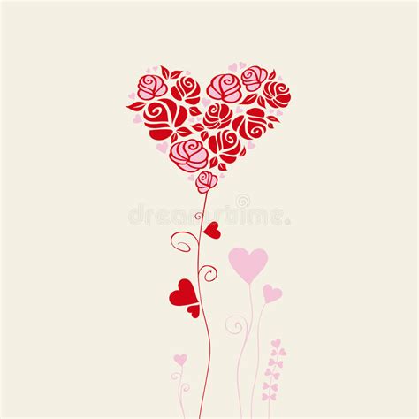 Romantic Card Stock Vector Illustration Of Greetings 36552629
