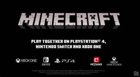 Minecraft Ps4 Bedrock Edition Releases Tomorrow Brings Cross Play