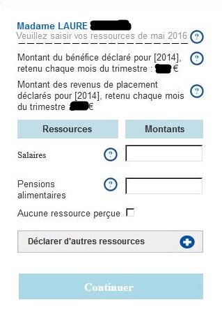 Caf Declaration Trimestrielle Prime D Activit La Prime D Activite