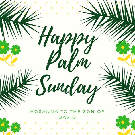 A Flower Of God Happy Palm Sunday Palm Sunday Activities Palm Sunday