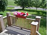 The lightweight design makes it easy to move. Railing Planter Boxes Ideas — Home Decorations Insight