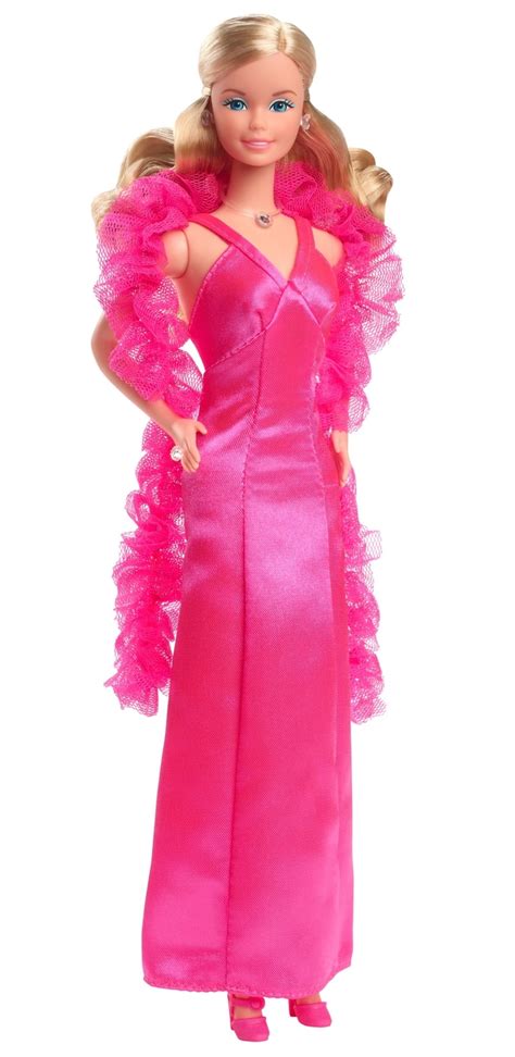 Buy Barbie Signature 1977 Superstar Barbie Doll Reproduction With Doll Stand Online At Lowest