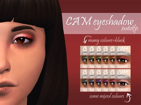 Mod The Sims Cam Eyeshadow