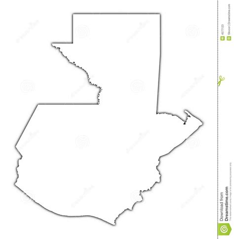 outline of guatemala | More similar stock images of ` Guatemala outline map ` | Outline, Map ...