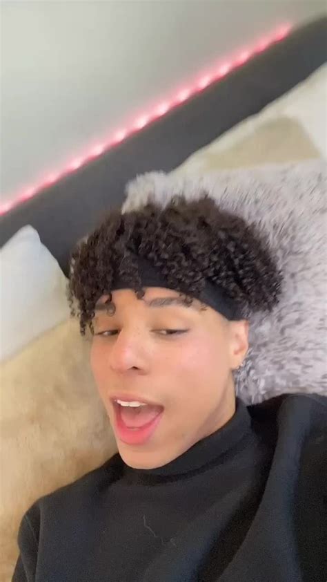 Larray On Tiktok Boys With Curly Hair Long Hair Styles The Most