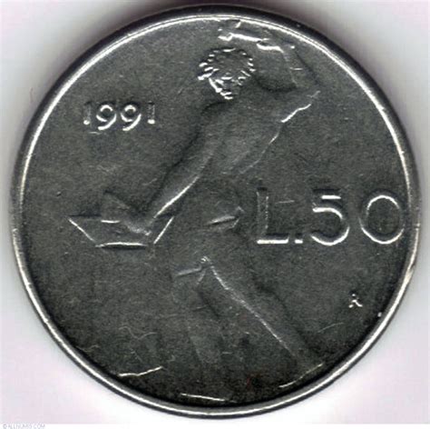 Lire Republic Italy Coin