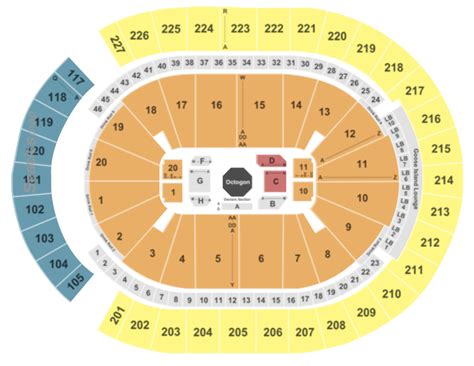 T Mobile Arena Seating Chart Section Row And Seat Number Info