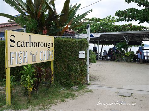 Fish and chips is a hot dish consisting of fried fish in batter, served with chips. Scarborough Fish & Chips, Langkawi - Bangsar Babe