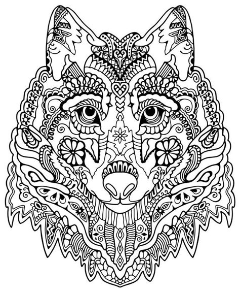Coloring Pages For Adults Animals Coloring Home