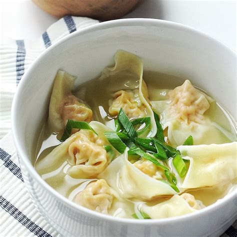 Wonton soup is the perfect, quick weeknight dinner. Homemade Wonton Soup Recipe - Couple Eats Food