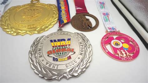 High End Metal Swimming Medals Custom Making Awards Design Your Own