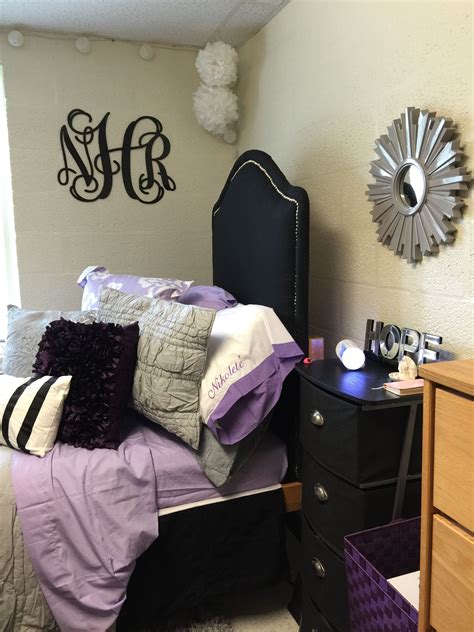 Great Dorm Sophomore Year New Look Lilac Lavender With Gray Wake Forest University College Dorm